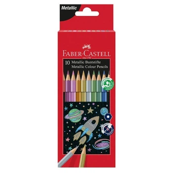 Олівці кольорові Faber-Castell 18 кольорів + 6 кольорів Pastel Unicorn, картон