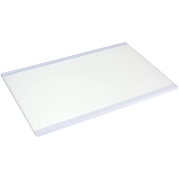 Полиця (верхня) для холодильника Samsung DA97-17294C 460x305mm (скляна, з обрамленням)