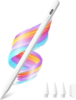 Exquisite Stylus Pen для iPad (2018–2025) - 1.5 мм наконечник, поддержка наклона и отклонения ладони