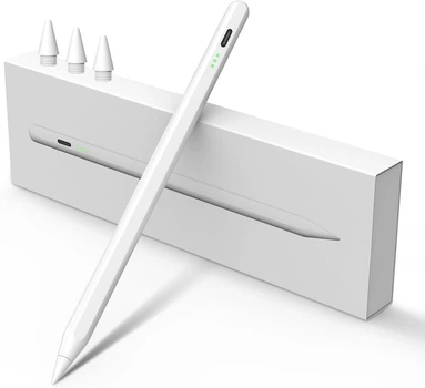 Стилус MEKO для iPad (2018 и новее) с Palm Rejection, Tilt Control и быстрой зарядкой