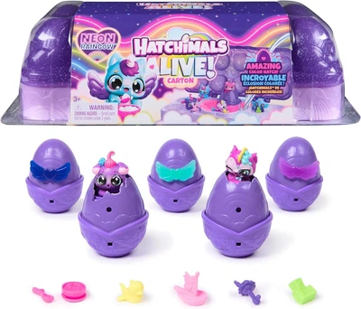 Набір Hatchimals Alive Neon Rainbow Carton