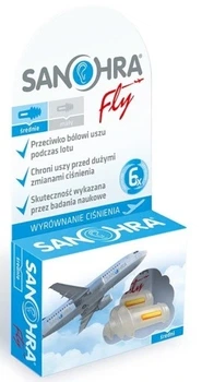 Набір з 2 упак. Sanohra Fly для дорослих беруші для вух 2 пари