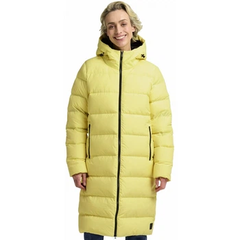 Напівпальто пухове FROZEN PALACE COAT W RDS Jack Wolfskin 1204133_M0064 34 Жовтий (4064886599627)