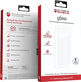 Захисне скло Zagg InvisibleShield Glass для Samsung Galaxy A51 (A515) (840056120174)