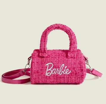 Міні Сумка-месенджер через плече Barbie Pink Fuzzy