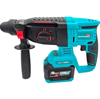 Аккумуляторный перфоратор Grand ПА-20/26 BL BRUSHLESS (2АКБ-6Аh, кейс)