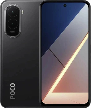 Смартфон Poco M7 4G 6/128Gb Black (Global Version) (with charger) [NFC]