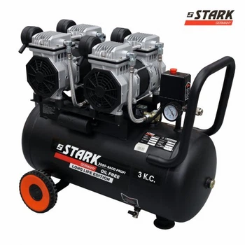 Компрессор поршневой безмасляный STARK 3050-SAOD Profi 50 л (300030055)