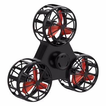 Летающий спиннер BoniToys Flying Fidget Spinner Black (F1)