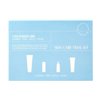 Набор миниверсий средств с морской водой ROUND LAB 1025 Dokdo Trial Kit, 4 в 1