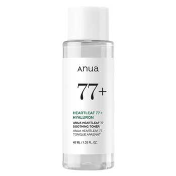 Заспокійливий тонер із екстрактом гуттуїнії Anua Heartleaf 77 Soothing Toner, 40 мл