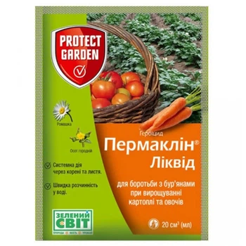 Гербіцид Protect Garden Пермаклін Ліквід 20 мл