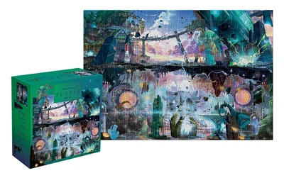 Пазлы трехслойные 500 деталей Metallic Fantasy Mysterious City Interdruk 385611