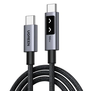 Кабель UGREEN L509 Uno USB-C to USB-C 100W PD Fast Charging Cable 1m Black (35501)