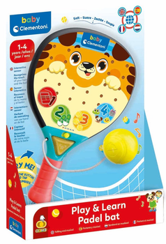 Інтерактивна ракетка для падела Clementoni Baby Play and Learn Padel (8005125175901)