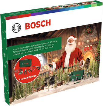 Набір інструментів Bosch Адвент-календар 2025 41 шт. (1600A039HD)