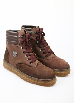 Ботинки BRONI 43 Коричневый (BRN-1435-Brown)