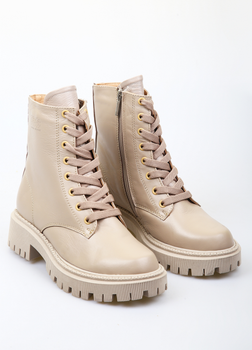 Ботинки BRONI 37 Бежевый (BRN-12122-Beige)