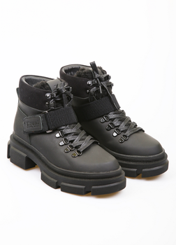 Ботинки BRONI 37 Черный (BRN-2011-Black)
