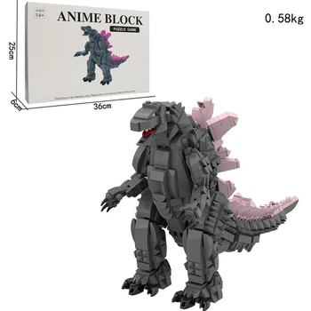 Конструктор Anime Block Ґодзілла 1198 деталей (G466335-BH100531)