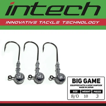 Джиг-головка Intech Big Game Puncher №8/0