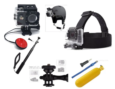 Набор аксессуаров N3 для экшн камер SJCAM, GoPro, Xiaomi, Atrix, Airon, EKEN