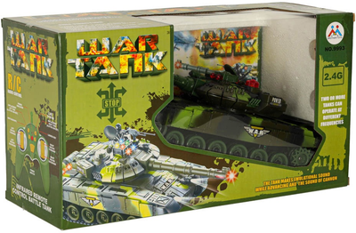Танк радіокерований KIK War Tank 9993 Хакі (5901779361482)