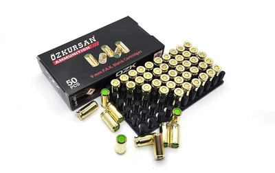 Холості набої Ozkursan 9 mm (пістолетні) 50 шт