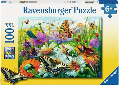 Пазл Ravensburger Дивовижний світ комах 100 елементів 12004049 (4005555040491)