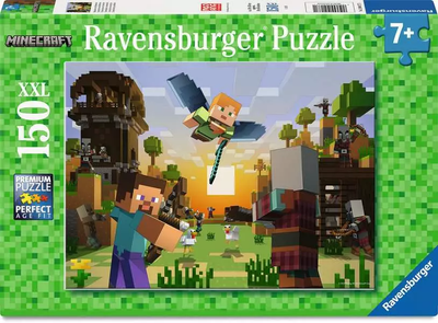 Puzzle Ravensburger Minecraft Architecture and Adventure 150 elementów 12004177 (4005555041771)