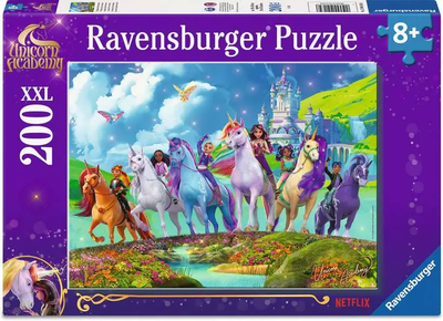 Puzzle Ravensburger Unicorn Academy 200 elementów 12004165 (4005555041658)
