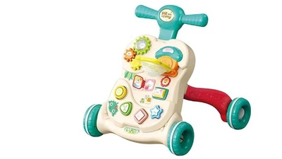 Детская каталка-ходунки BM2114 Baby Walker с баскетбольным кольцом
