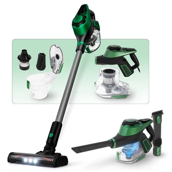 Пилосос вертикальний Adler AD 7083 green, LED, HEPA 13, 700 Вт