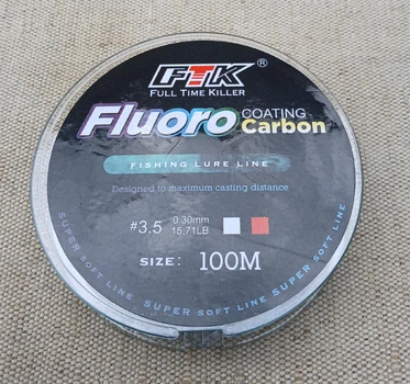 Флюорокарбоновая леска "FULL TIME KILLER" 100 м (0.30/7.1кг)