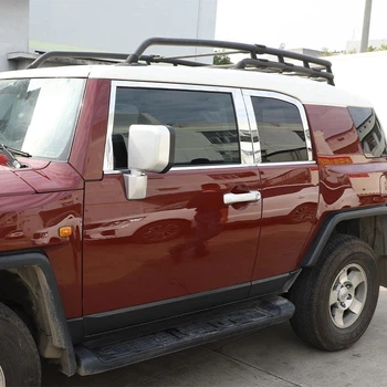 Молдінг вікон для Toyota FJ Cruiser, 16 шт, нержавіюча сталь