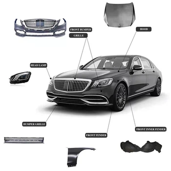 Комплект рестайлинга X222 Maybach S600 для Mercedes S-class W221