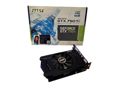 Видеокарта GTX 750Ti 2GB MSI (N750Ti-2GD5/OCV1) Б/B - Б/У