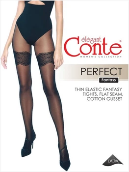 Колготы женские Conte Elegant Ce Fantasy Perfect 4 р Черные (5904988521463)