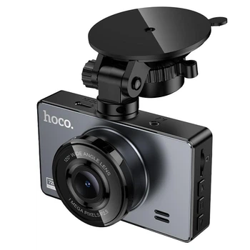 Відеореєстратор Hoco DV14 3-inch screen display driving recorder(720P) Сірий