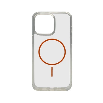 Чохол Cosmic Acrylic Thin Magnetic для iPhone 12/12 Pro, Orange