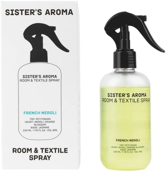 Спрей для кімнати та текстилю Sister's Aroma Французький неролі 230 мл (4820227786015)