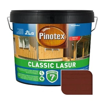 Пропитка для дерева Pinotex Classic Lasur красное дерево 10 л