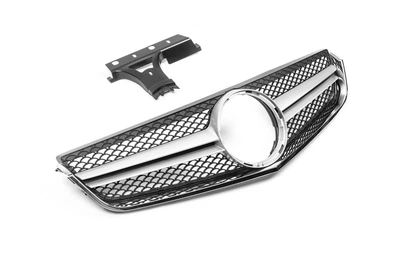 Решітка радіатора AMG Silver для Mercedes E-class C207 Coupe 2009-2013
