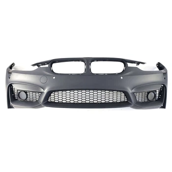 Передний бампер в стиле F80 M3 для BMW 3 F30/F31/F34 2012-2019 (под противотуманные фары)