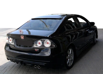 Спойлер на заднее стекло для Honda Civic 8 2006-2011 Седан (под покраску)
