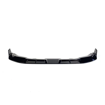 Губа під передній бампер для BMW X3 F97 2022-2024 (чорний глянець)