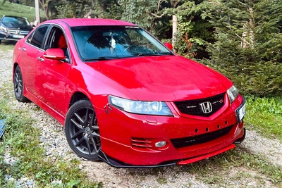 Губа під передній бампер Honda Accord 7 2002-2007, пластик