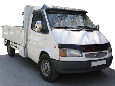 Дефлектор капота для Ford Transit 1991-2000, Мухобойка капота Ford Transit