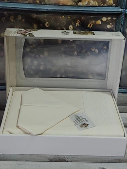 Хлопковая скатерть Tabe HONEY 160х220см+салфетки
