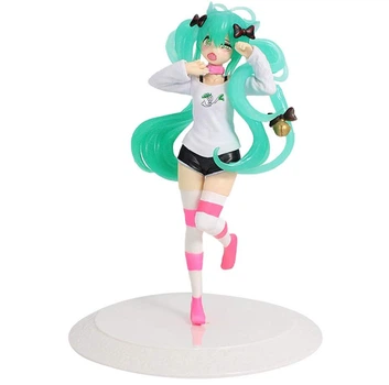 Коллекционная фигурка вокалоид Хацуне Мику Anime figure collection vocaloid virtual singer Hatsune Miku Kawaii